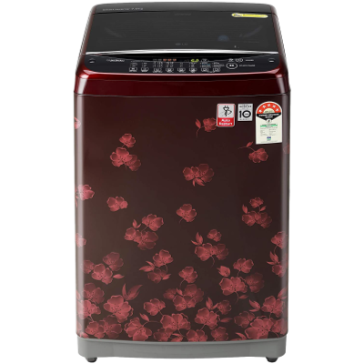 LG 7 kg 5 Star Rating Jet Spray Fully Automatic Top Load Red (T7