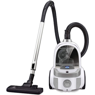 KENT Force Cyclonic Dry Vaccum Cleaner (Silver & White)