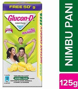 GLUCON D NIMBU PANI 125 GM