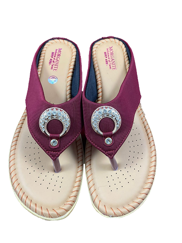 Designer Casual Party Wear Flat Sandal For Women