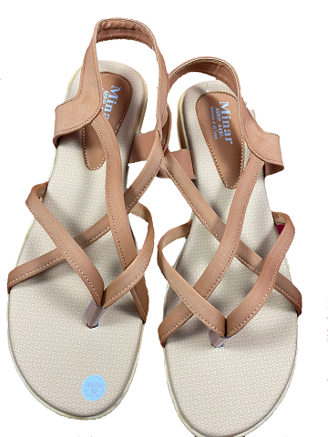 Ladies Sandal Straps PVC Flat