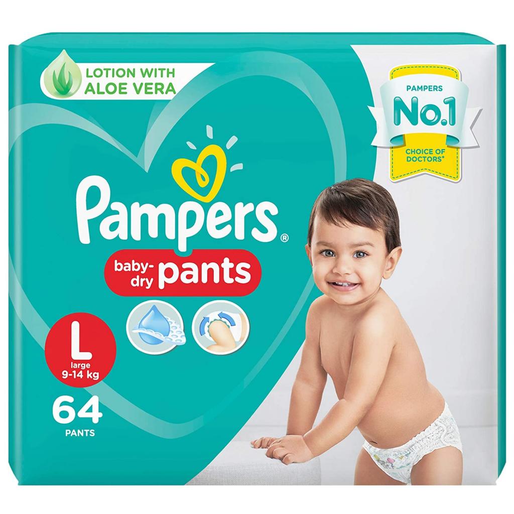 Pampers Large Size Diapers