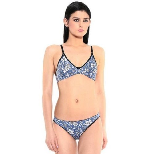 Ladies Printed Lingerie Set