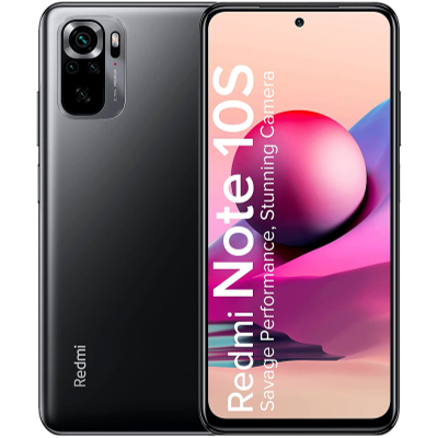 Redmi Note 10S (Shadow Black, 6GB RAM, 64GB Storage) - Super Amo